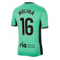 Pánský Fotbalový dres Atletico Madrid Nahuel Molina #16 2023-24 Třetí Krátký Rukáv